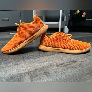 NOBULL Bright Orange Mesh Sneakers